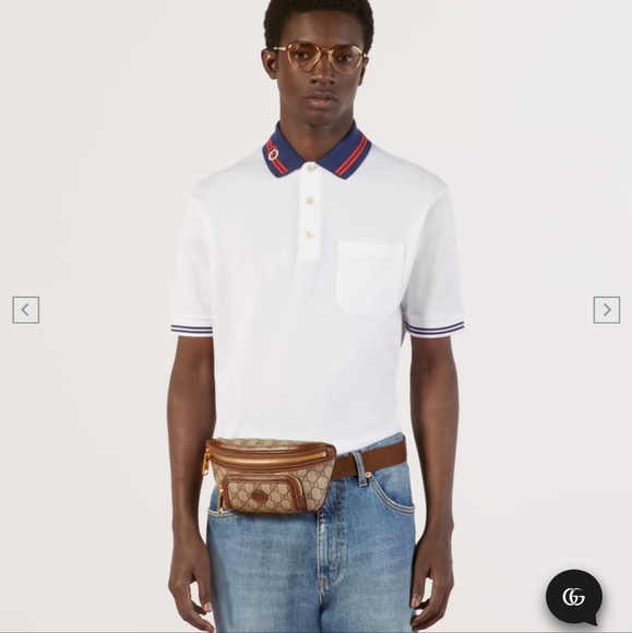 Authentic Gucci Belt Bag with Interlocking G - Picture 11 of 13